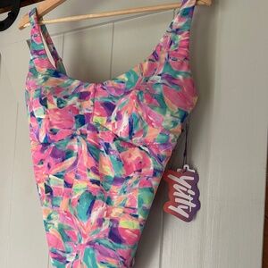 Yitty/Fabletics Shaping Swim Demi One Piece